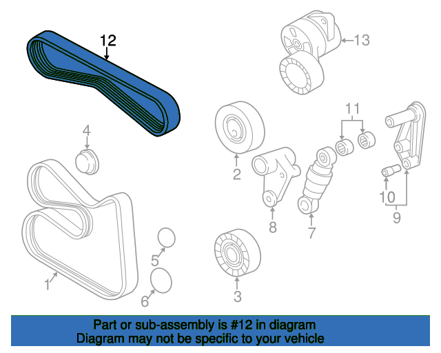 RIBBED V-BEL 11287512762