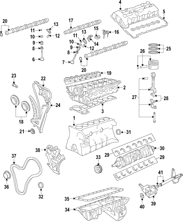 Gear, crankshaft 11317502180