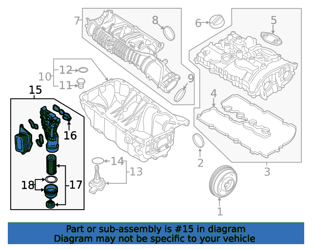 Oil filter 11428580412