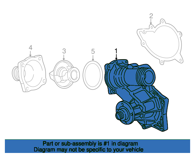 Coolant pump 11510004164