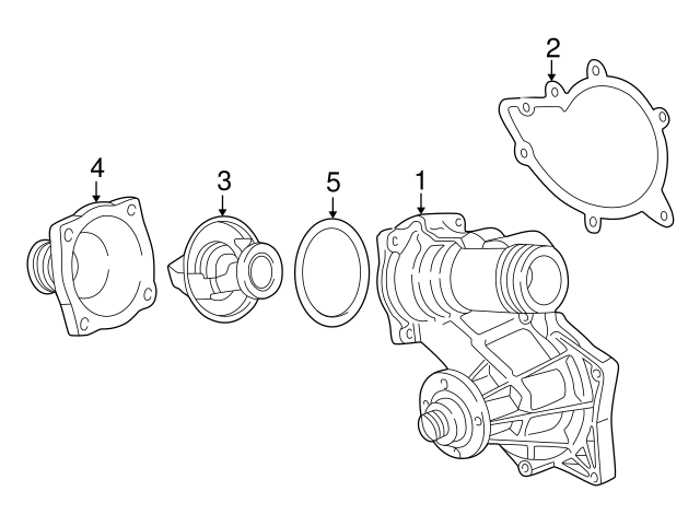 Coolant pump 11510004164