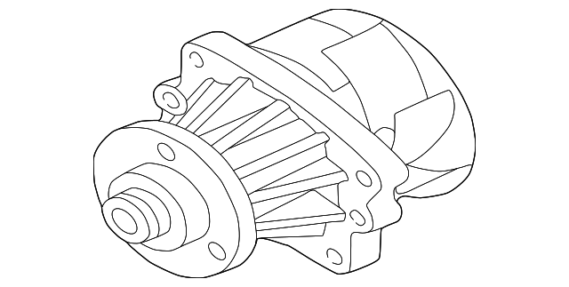 Coolant pump 11517509985