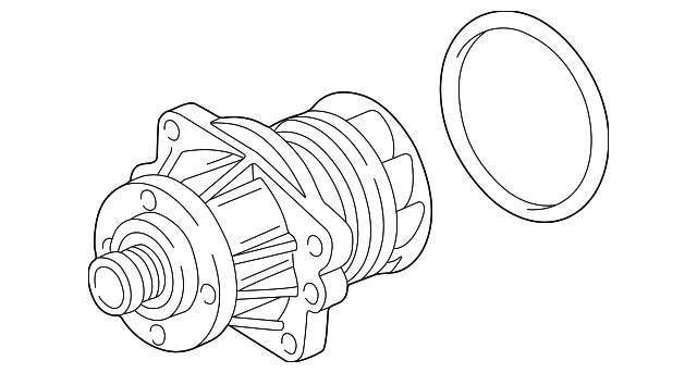 Coolant pump 11517527799