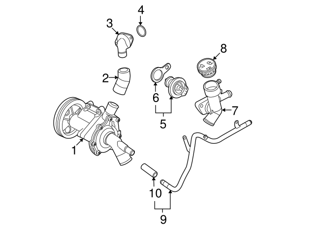 Radiator cap 11531486703