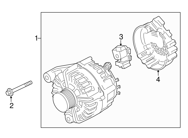 AUSTAUSCH GENERATOR 12318578609