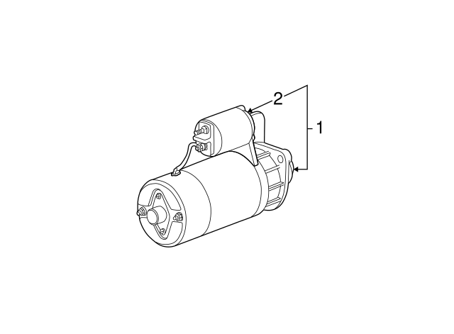 AUSTAUSCH ANLASSER 12412354693