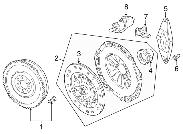 SET CLUTCH P 21207626561