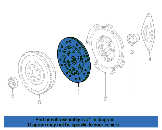 CLUTCH PLATE 21217524974