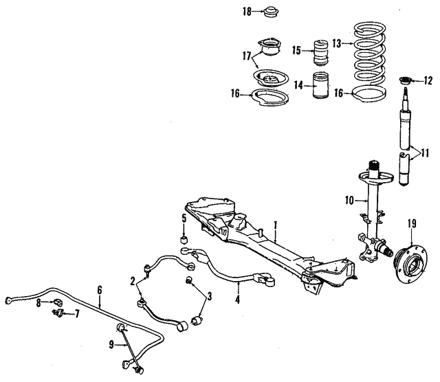 RUBBER MOUNT 31121136607