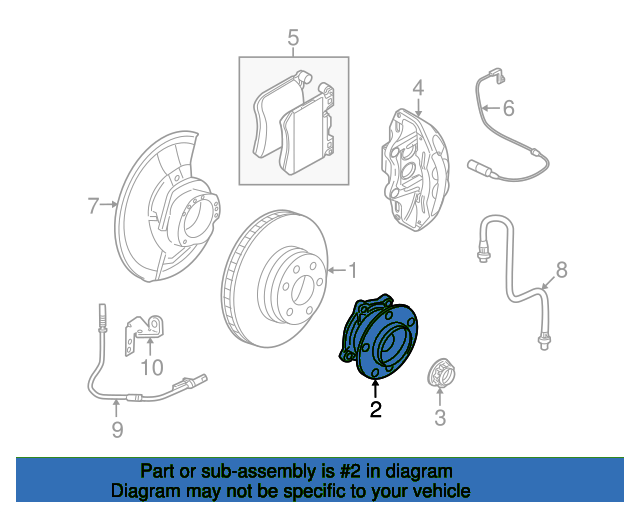 Wheel hub wi 31226882265