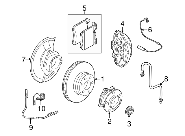 Wheel hub wi 31226882265