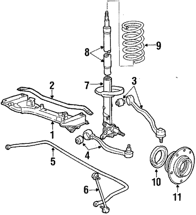 SHOCK ABSORB 31311133517