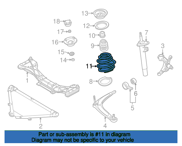 FRONT COIL S 31331093071