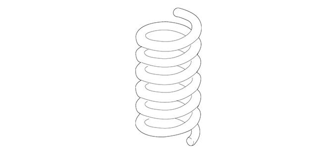 COIL SPRING 31331138345