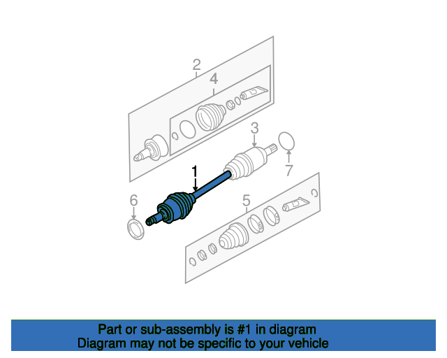 AUSTAUSCH ABTRIEBSWELLE L 31607518237