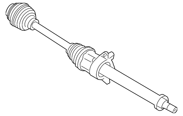 Output shaft 31608643385