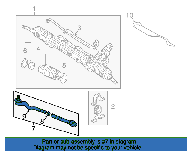 LEFT TIE ROD 32116780785