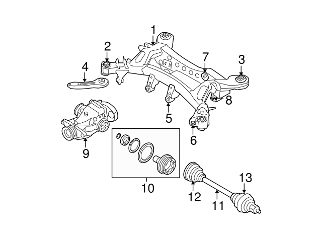 AUSTAUSCH ABTRIEBSWELLE R 33217561790