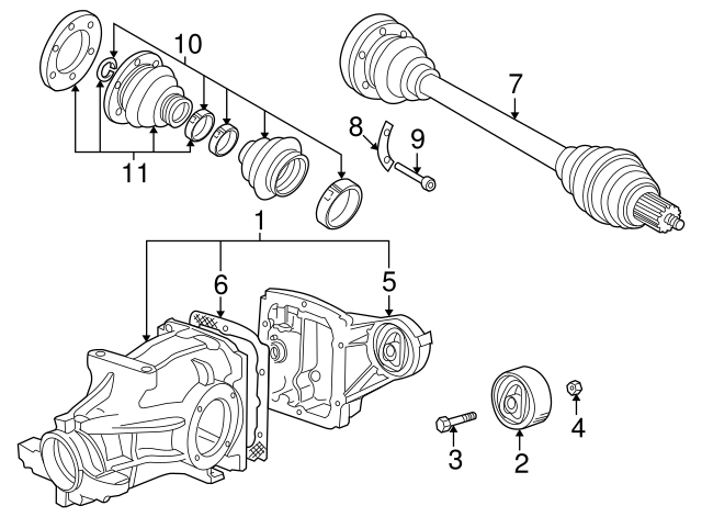 Repair kit b 33217840673