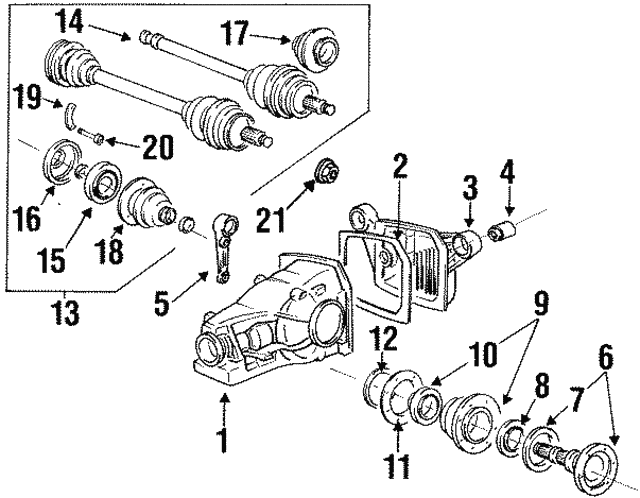 Repair kit b 33219067807