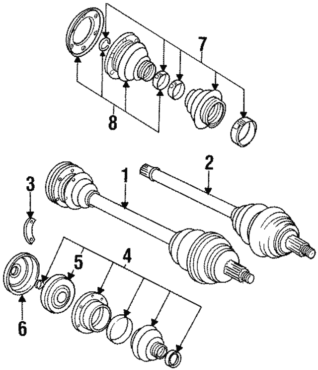 Repair kit b 33219067817