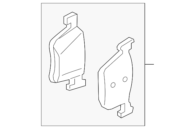 Brake Pad Set, disc brake 34106859182