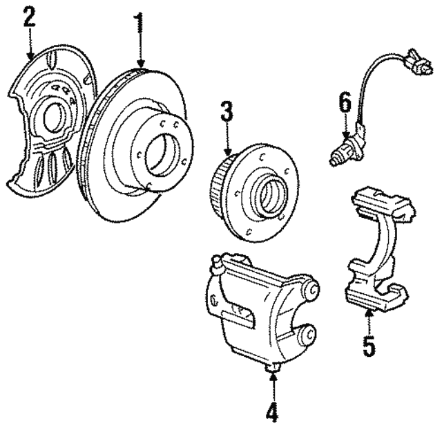 Caliper hous 34111160325