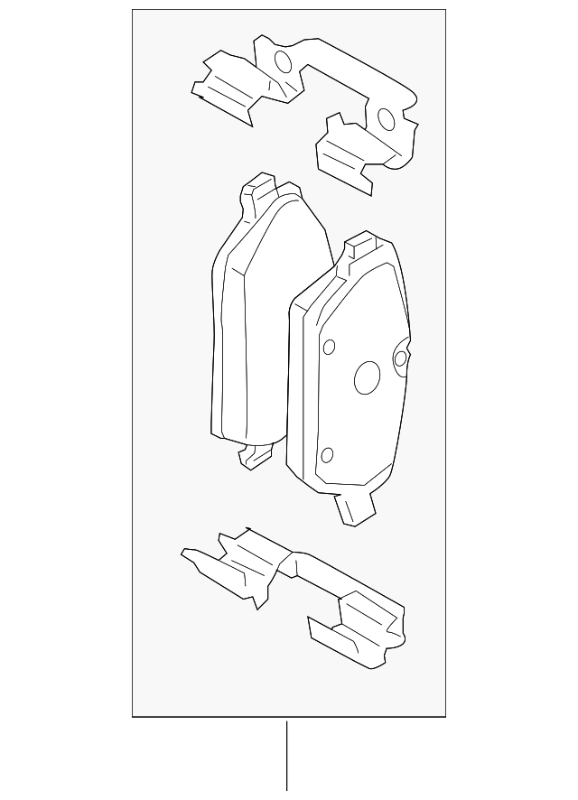 Brake Pad Set, disc brake 34116772892