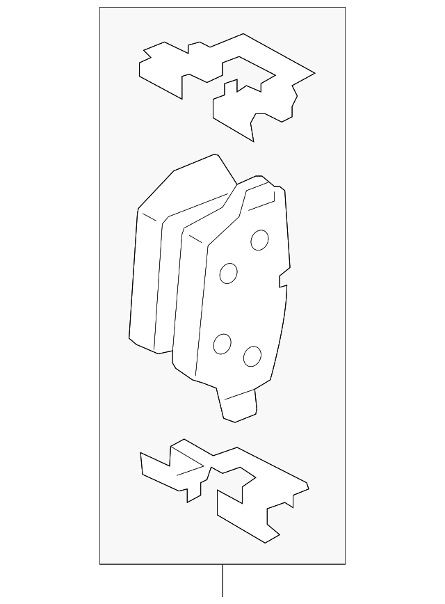 Brake Pad Set, disc brake 34219808172