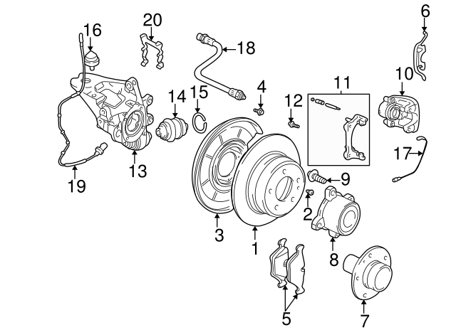 Brake pad we 34351163207