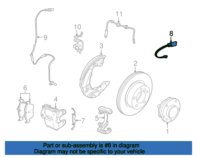 Brake pad we 34356789444