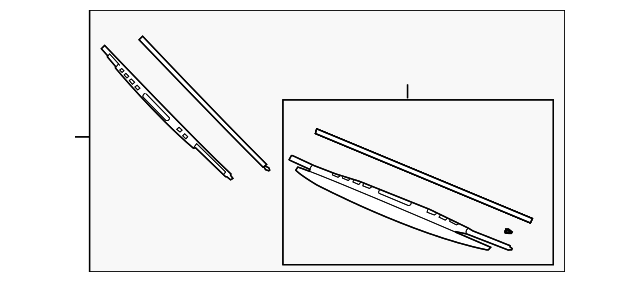 Set of wiper 61610039343