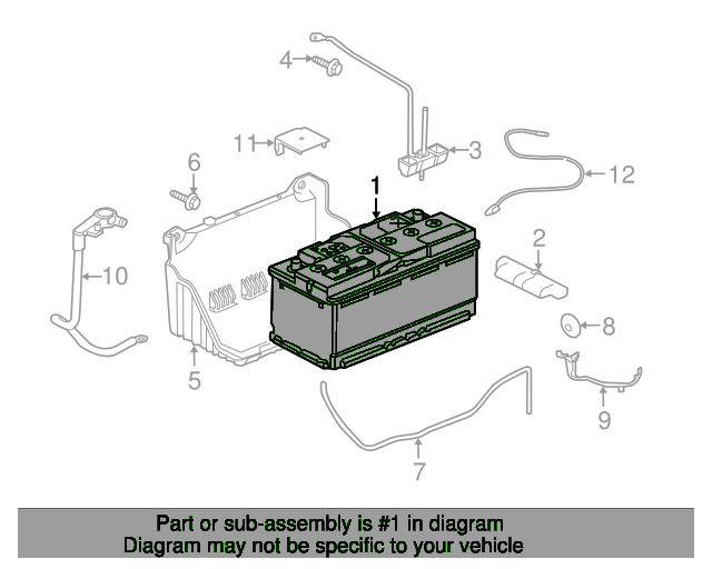 NASSBATTERIE C2D22312