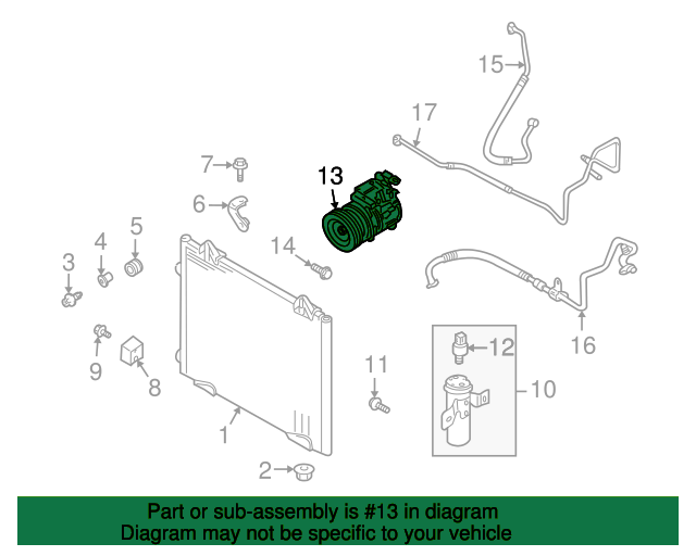 COMPRESSOR JPB101154L