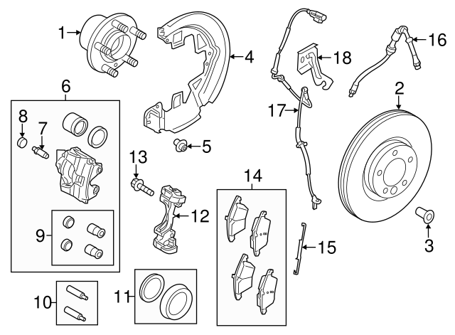 CALIPER - BRAKE - LESS PADS Pfand Eur 50 LR000568