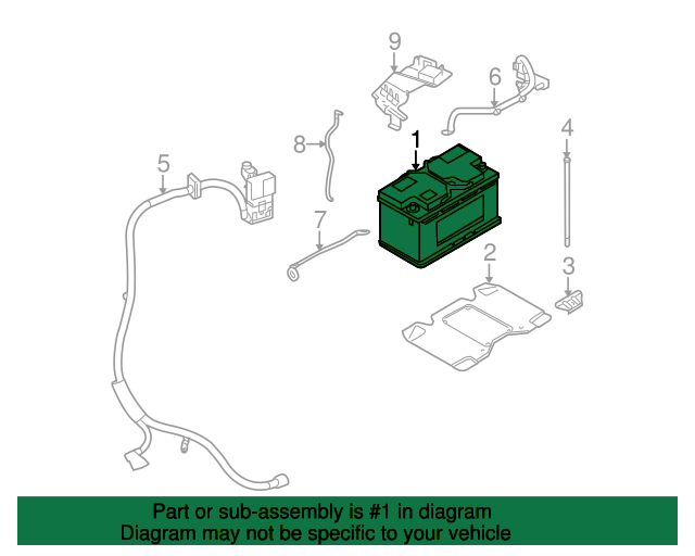 BATTERIE LR030212