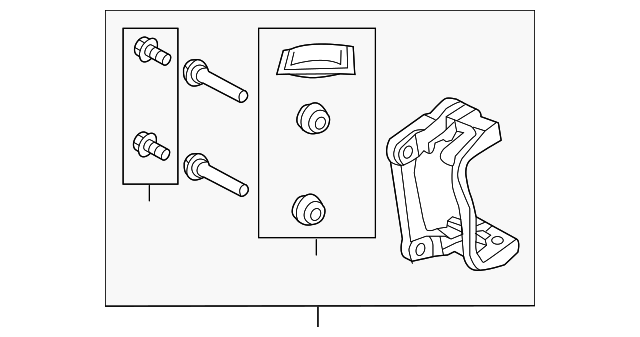 BRACKET - BRAKE CALIPER LR036570