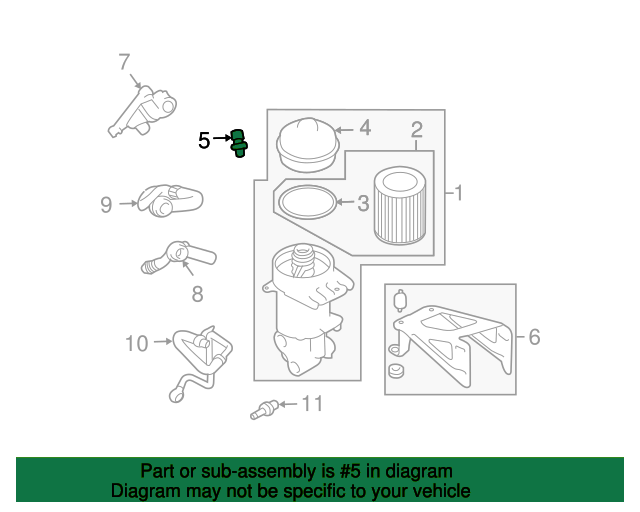 SWITCH - OIL PRESSURE LR058003