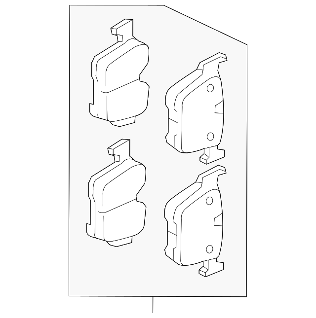 KIT - BRAKE LINING LR123595