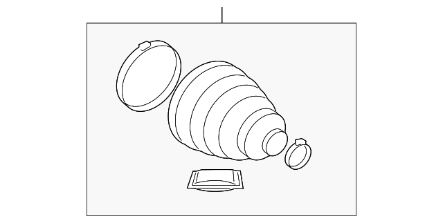 KIT -  DRIVESHAFT  BOOT LR124708