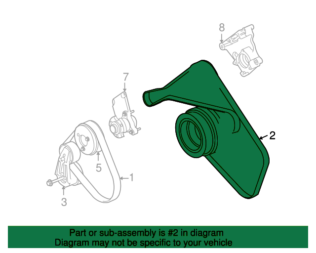 BELT - PRIMARY DRIVE PQR500320