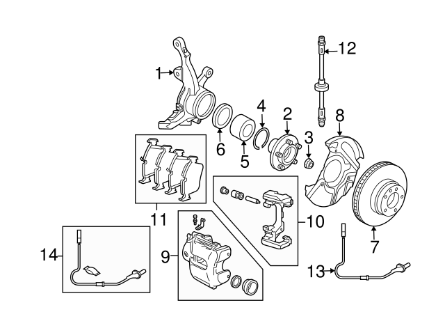 BREMSSATTEL SEB000290