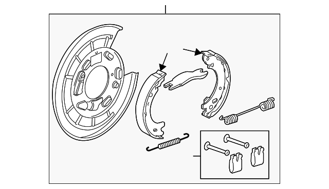 BRAKE - REAR SMB500070