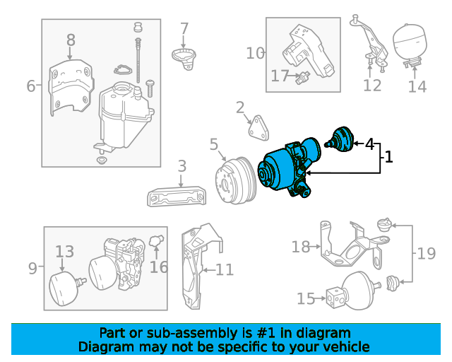 Hydraulic Pump A0002301064