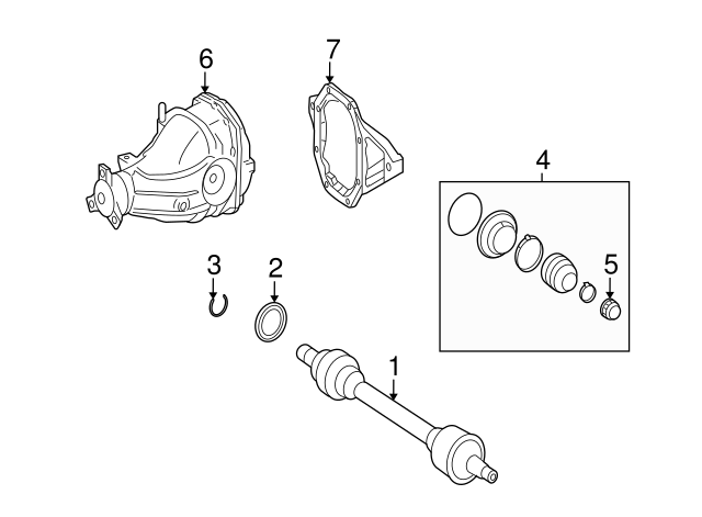 Cv Joint Boot Kit A0003570191