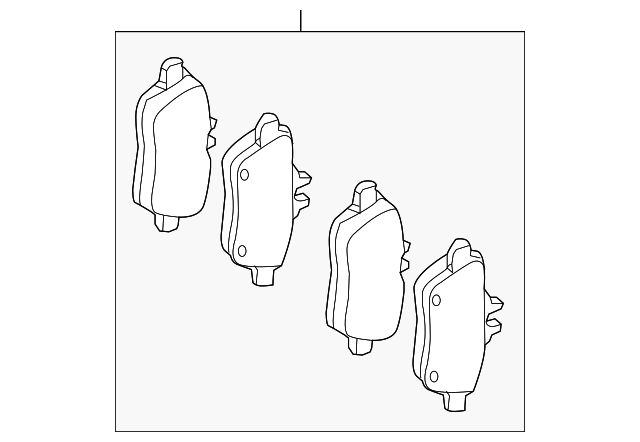 Disk Brake Pad A0004200705