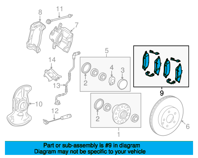 SCHEIBENBREMSBELAG A0004200905