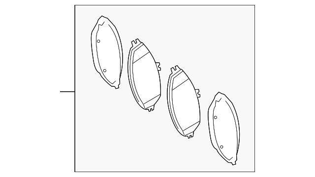 Disk Brake Pad A0004202905