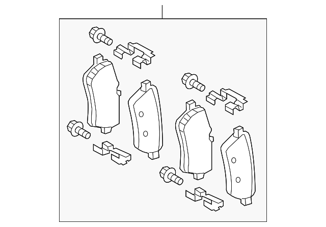 Disk Brake Pad A0004203105