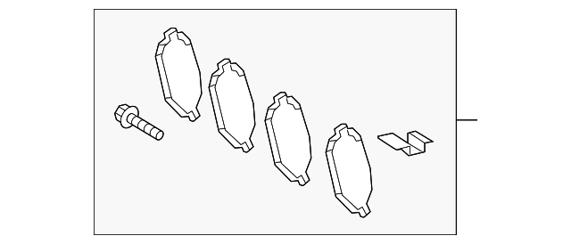 Disk Brake Pad A0004203705